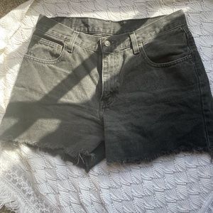 Arizona high waisted black shorts